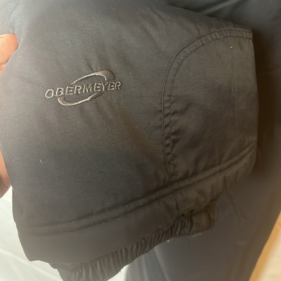 Obermeyer Ladies Snowboard Ski Pants Stretch side Panels Black Size 12 - Picture 5 of 12